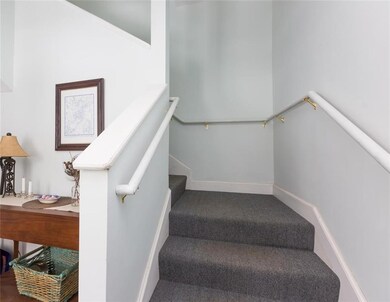 Hallway to the 2nd floor.