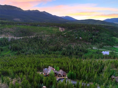 Drone / aerial view of mountains