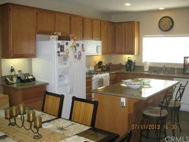 Bright kitchen and eating area