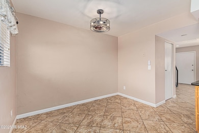 dining area view from living room