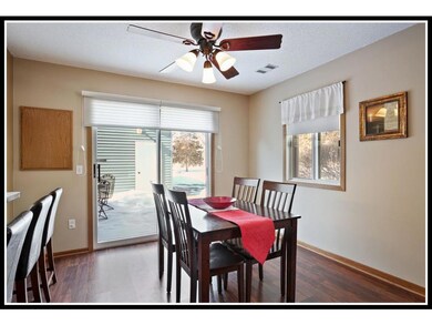 Plenty of space for a large dining table and walk-