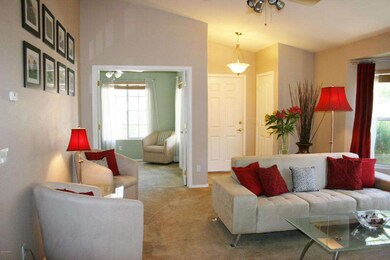Living Room with view of Den/3rd Bdrm