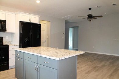 View from kitchen looking into living room