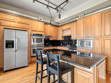 Large kitchen with two ovens!