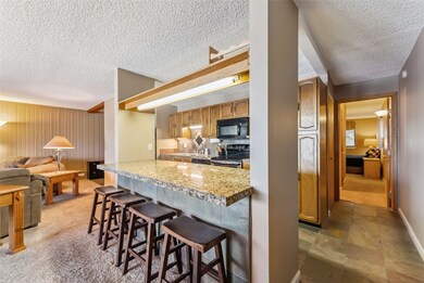 Kitchen with breakfast bar!