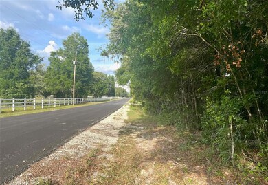 New paved road frontage