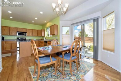 Open main level kitchen, dining area flows into th