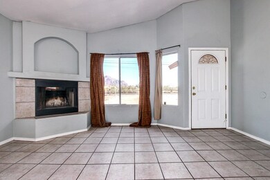 fireplace in great room