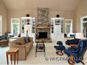 Living Rm w/1 of 2 Fireplaces