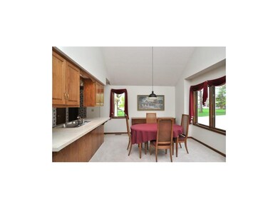 Formal dining or breakfast bar set up