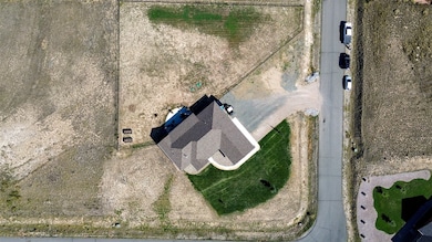 Aerial view of property and surrounding area