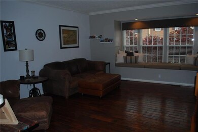 Living Room - note the window seat!