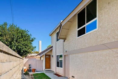 Side leading to front door.