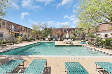 Pool featuring a patio area and fence