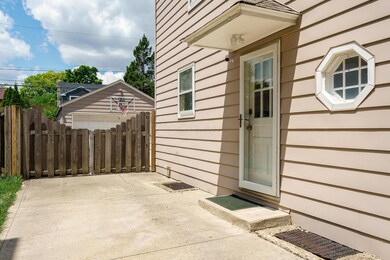 Side entrance
