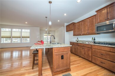Loads of counter space - oversized island - gas co