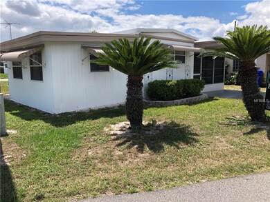 side view of the front of the property