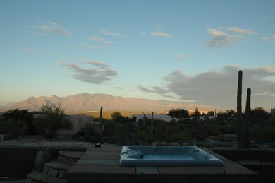 Spa/views off front porch