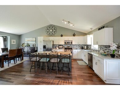 Newly renovated kitchen complete w/huge island, gr