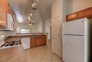 Gas stove in kitchen