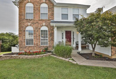 Spectacular 13x4 covered front Porch offers a rema