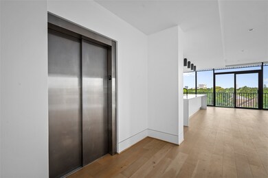 The elevator will take you directly into your new