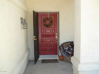 Front Entry door with security door!