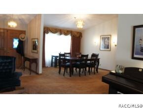 Dining room view