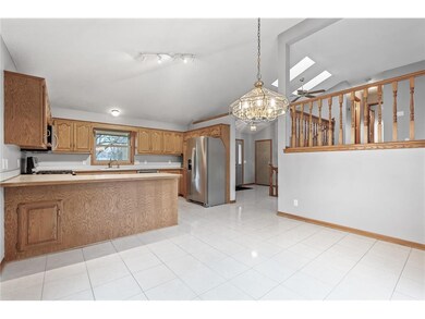 Dining into kitchen