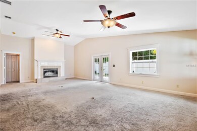 GIANT great room, with beautiful moldings and wood
