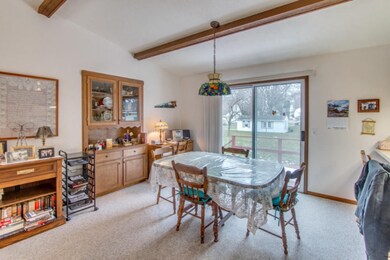 Dining area off kitchen