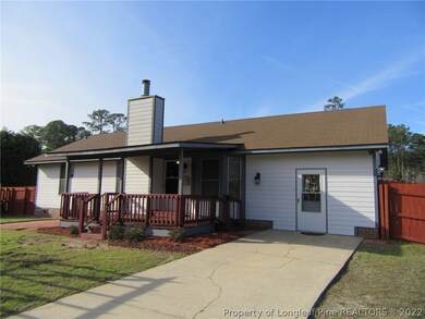 Covered Deck on Rear of Home