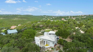 View from above of property