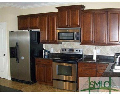 Kitchen. Beautiful kitchen with tile floors, grani
