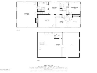 2D Floor Plan for 132 Fieldcrest Road
