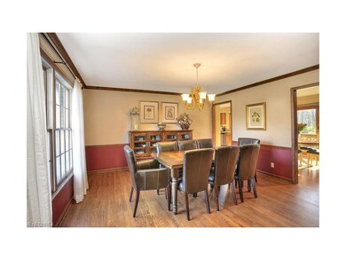 Extra wide formal dining room.   Plenty of space o