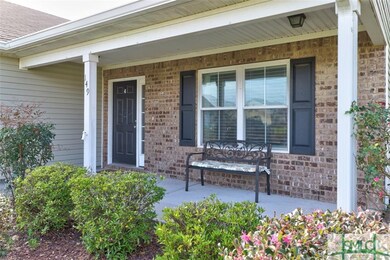 Front porch just waiting on your rocking chairs