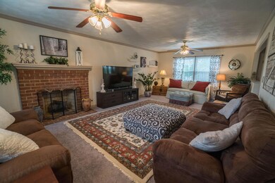 Brick Fireplace