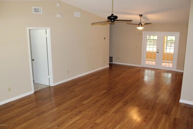 Open floor plan view