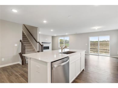 A great, open floor plan as shown in another Hampton. Colors and design features may vary.