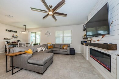 Great Room - Electric Fireplace