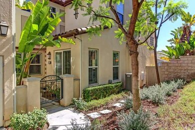 Gated courtyard to your new home.