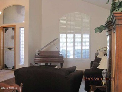 VAULTED LIVING ROOM & FRONT DOOR