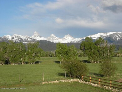 Teton view from 2nd floor