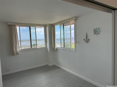 Master bedroom w/Pearl Harbor View