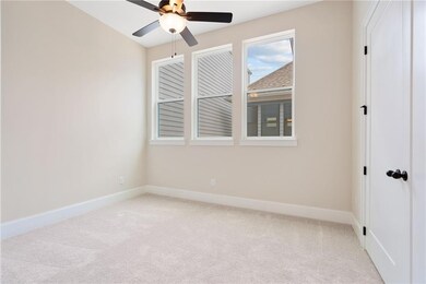 Doorway featuring hardwood / wood-style flooring a