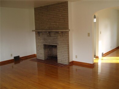 Living Room w/Stone Fireplace