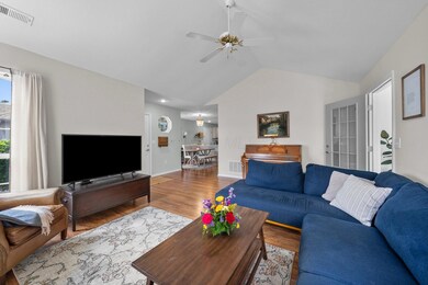 Vaulted Living Rooom