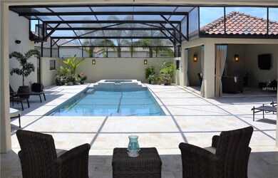 Exceptional Outdoor Living Space!   Travertine Poo