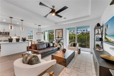 This spacious and bright great room is ready for i